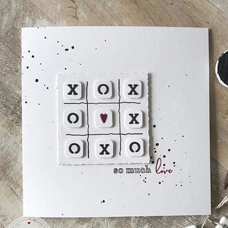 

Square Cube Alphabets Set Shape Metal Cutting Dies Stencil For Scrapbooking Album Embossing DIY Gift Card Crafts Templates 2019