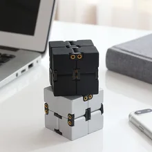 Сплав Бесконечность Cube высокое качество анти стресс Magic Finger блесны ручной двери игры игрушечные лошадки для взрослых СДВГ