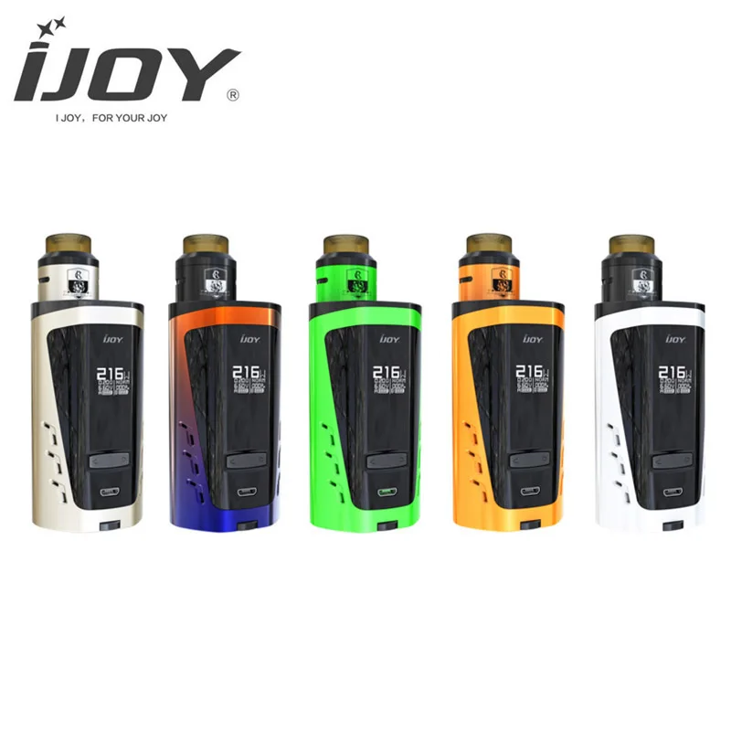 

Original IJoy Capo 216 Srda Squonk Kit Elektronik Sigara Vape Kit 216W Capo Mod Vape With COMBO SRDA No 18650/20700 Battery