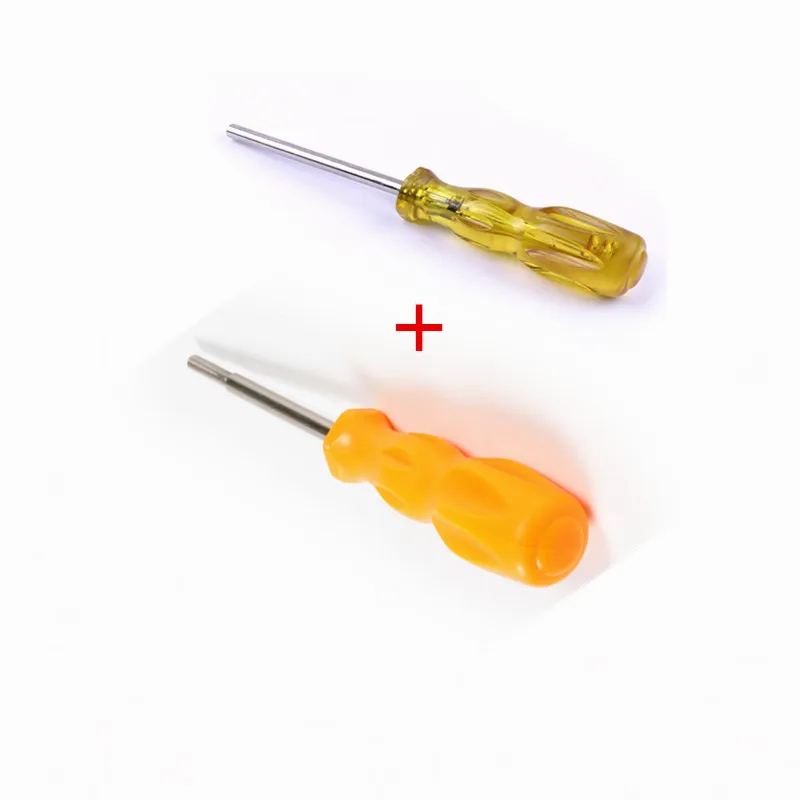 

2pcs/set Nut Driver is size 3.8mm 4.5mm Screwdriver Bit for Nintendo NGC SFC MD Game Boy Cartridge Battery Replacement