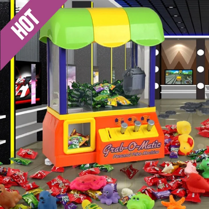 Electric-crane-machine-Claw-Crane-Electronic-Candy-10Pcs-doll-Toy-Grabber-Game-Arcade-Machine-crane-game
