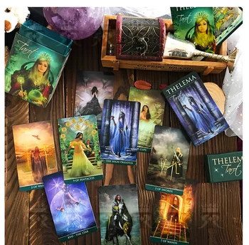 

New tarot board game Tarot of Thelema Origional English Version Best Gift For Friends