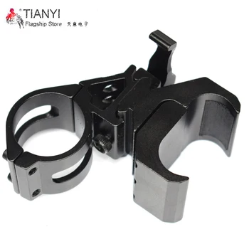 

Hunting 30mm Quick Release Scope Mount Ring Adapter 20mm Rail Weaver Flashlight Laser Flashlight Mount Holder