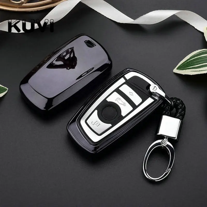 

TPU+PC Car Key Case Cover for BMW 520 525 f30 f10 F18 118i 320i 1 3 5 7 Series X3 X4 M3 M4 M5 Soft TPU Protection Key Shell