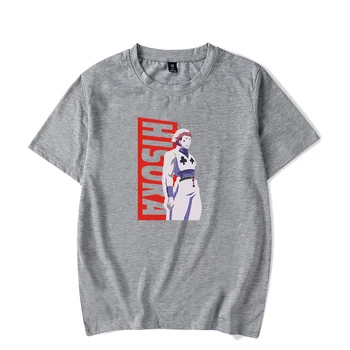 

Classic cartoon characters Hisoka Print t shirt Boy/Girl Summer Breathable Harajuku short Sleeve Creative T shirt