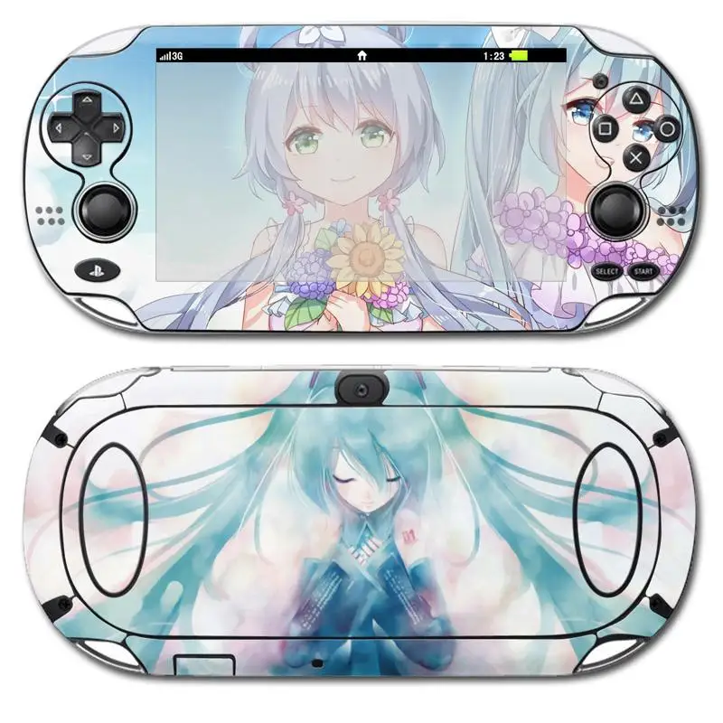 

New beautiful girl Design Skin Sticker For PSP VITA 1000 Decal Wholesale price