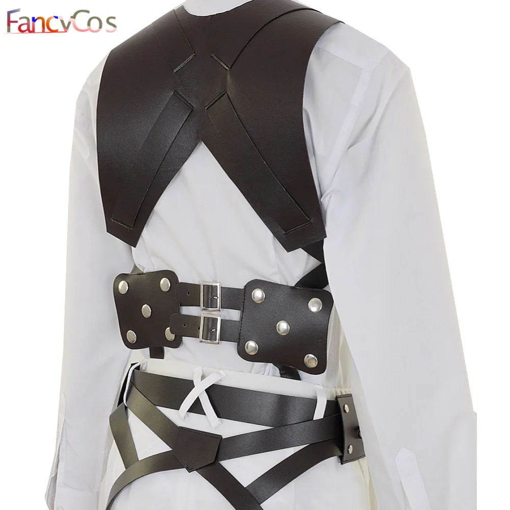 Атака на Титанов Хэллоуин Shingeki no Kyojin Armin arler Survey Corps кожаный костюм для косплея