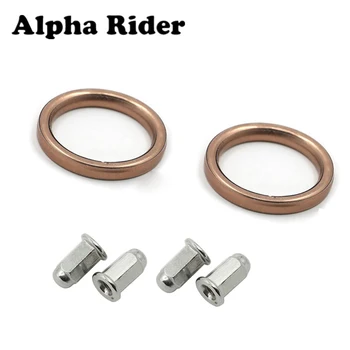 

Exhaust Manifold Gaskets Nuts Repair Set For Honda CMX450C Rebel 450 1986-1987