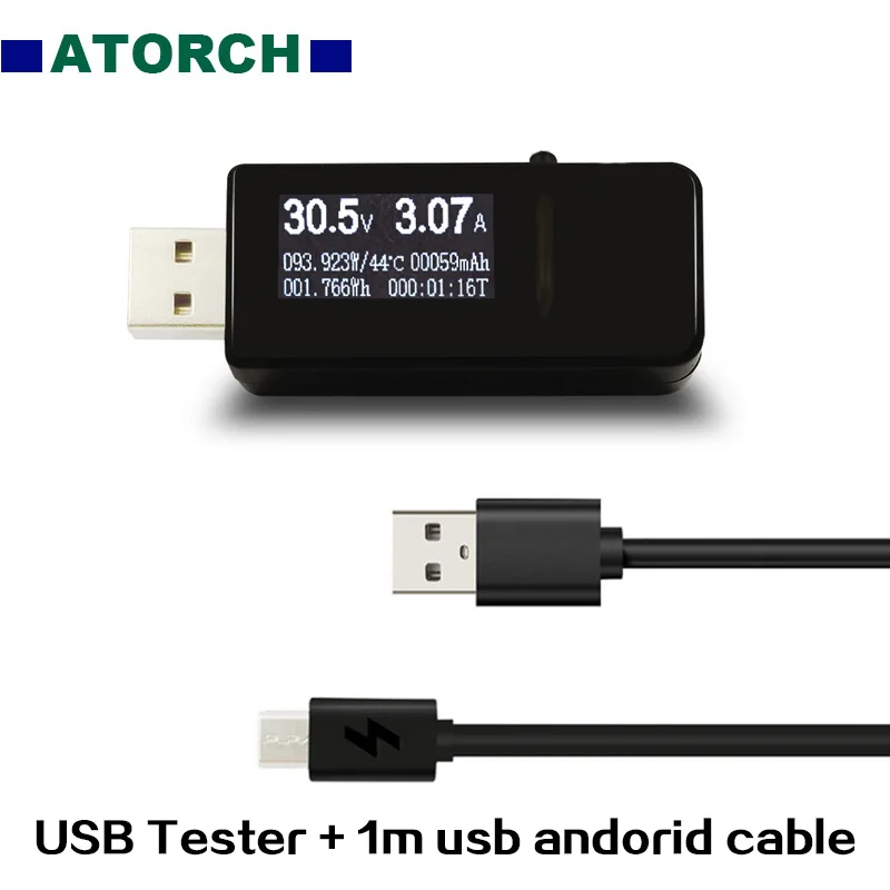 ATORCH Micro USB кабель для быстрой зарядки и синхронизации данных мобильного телефона +