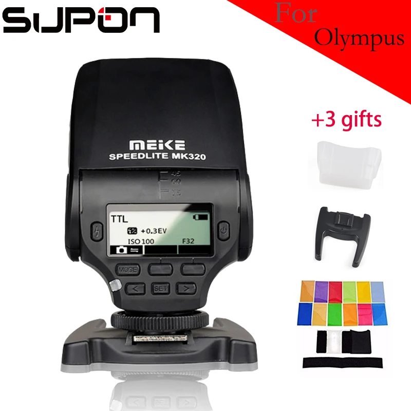 

Meike MK320O TTL Flash Speedlite MK-320 for Olympus E-M10 OM-D E-M5 II E-M1 PEN E-PL6 E-PL7 E-P5 E-PL5 E-PM2 and Panasonic Lumix