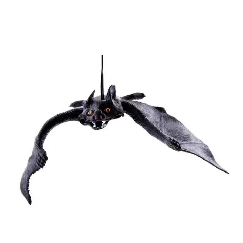 1 pc 18 cm bat pvc action figure toy animal bat halloween room decoration display juguetes - Animated Halloween Figures 1 pc 18 cm bat pvc action figure toy animal bat halloween room decoration display juguetes - Animated Halloween Figures