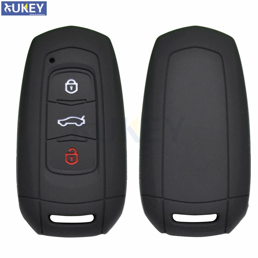

For Geely emgrand EC7 EC718 EC715 Global Hawk GX7 Silicone Remote Key Case Fob Shell Cover Skin Holder