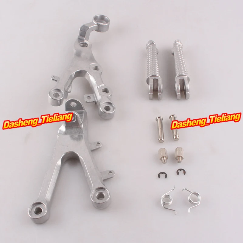 20個 Motorcycle Footpegs Motorcycle Front Footrest Pedal Foot Pegs For