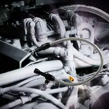 Для Chevrolet автозапчасти модифицированный Универсальный Масляный стержень трансмиссионный масляный щуп 530 мм щуп