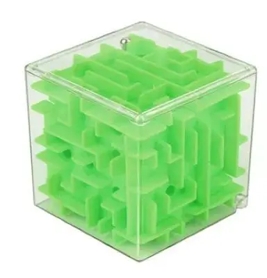 3D Мини скоростной куб лабиринт магический куб головоломка игра кубики магические Обучающие игрушки Лабиринт катающийся мяч игрушки для