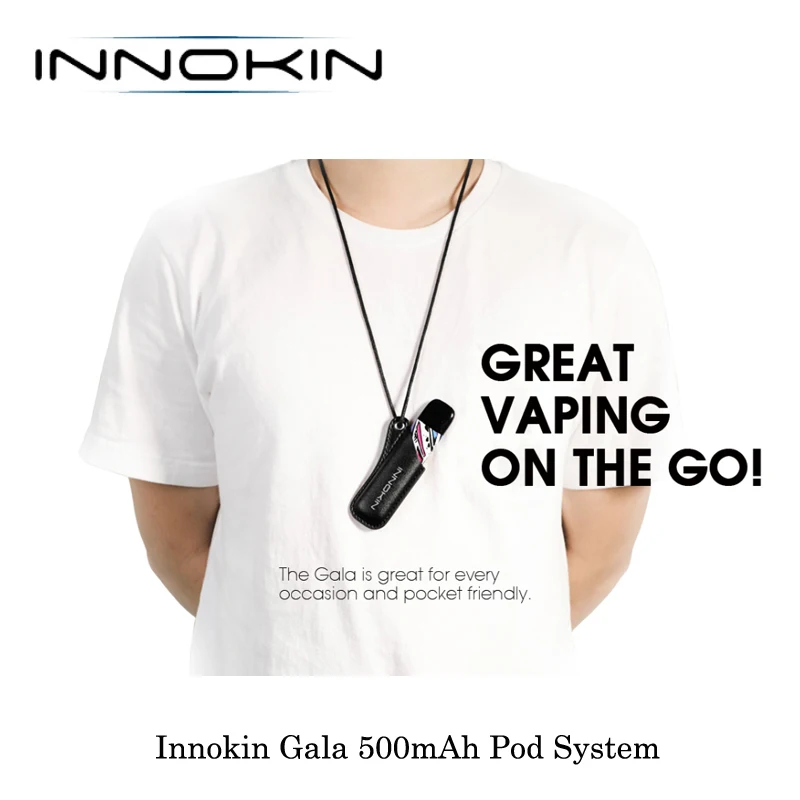 6 шт./партия электронные сигареты Innokin Gala 500 мАч Pod система Vape Комплект 2,0 мл основные характеристики керамики/сетчатая катушка VS JUSTFOG MINIFIT C601