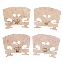 4 шт Клен деревянная скрипка мосты для 4/4-3/4 скрипки Музыкальные инструменты части