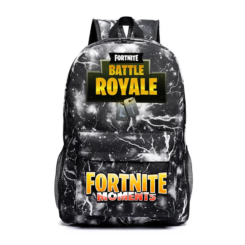 Fortnite Battle Royale Backpack Teenagers Travel School Bag Pack - fortnite battle royale backpack teenagers travel school bag pack shoulder bag laptop bag for male female sac a dos femme in backpacks from luggage bags on
