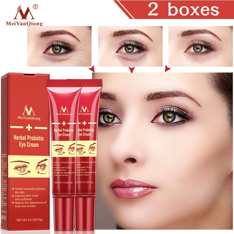 

Hyaluronic Acid Eye Cream Anti-Wrinkle Remover Dark Circles Eye Essence Against Puffiness Anti Aging Ageless Instantly Probiotic