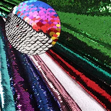 60 см* 100 см Реверсивный Блестящий 5 мм Блестящий Золотой Серебряный Блестящий тканевый материал для одежды вечерние мероприятия фон в виде изображения стола Декор