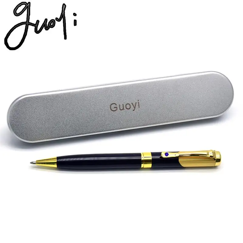 

Guoyi D28 Fancy Metal Ballpoint Pen 0.7mm Nib Learn Office for School Stationery Gifts Luxury Pen&Hotel Business Writing 50pc