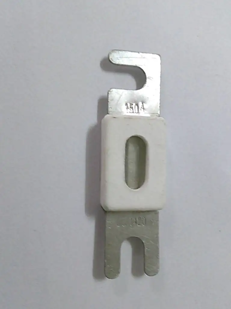

ANL DC150V 150A Auto Fuse Bolt-on Fuse Ceramic Fuse 81*22 mm For Electric Forklift Battery Charger Pallet Truck Golf Cart
