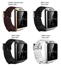 Freies DHL SmartWatch GV08S Sim-karte Smart Uhr Für Männer/Frauen 4 Farben Bluetooth 3,0 Kompatibel Mit Alle Smart-handys 2,0 Mt