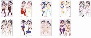 

maken-ki! anime Characters sexy girl amaya haruko & nijou aki throw pillow cover himegami kodama body Pillowcase