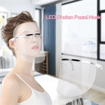 

LED Therapy Mask 3 Colors LED Photon Light Beauty Instrument Facial SPA Treatment Anti-aging Anti Acne Face Whitening Cleaning