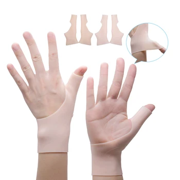 

1pair Silicone Wrist Thumb Mother Mouse Hand Wrist Tenosynovitis Of The Fingers C1465