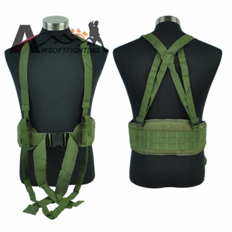 Prix pour Airsoft Tactique Taille Rembourré Ceinture w/H en forme de Bretelle Durable Nylon Molle Chasse Tir Réglable Taille Portant Ceinture bande Prix pour Airsoft Tactique Taille Rembourré Ceinture w/H en forme de Bretelle Durable Nylon Molle Chasse Tir Réglable Taille Portant Ceinture bande