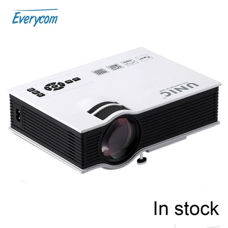 Original UC40+ LED Projector HDMI 800lms 3D Mini Pico portable Home Theater beamer multimedia proyector Full HD 1080P video |