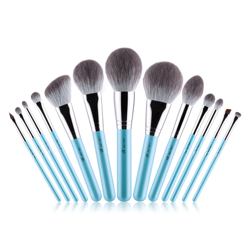 

Professional Makeup Brushes Set Soft Synthetic Fiber Powder Blush Eye Shadow Eyebrow Lip Brush pincel maquiagem Make Up Brush