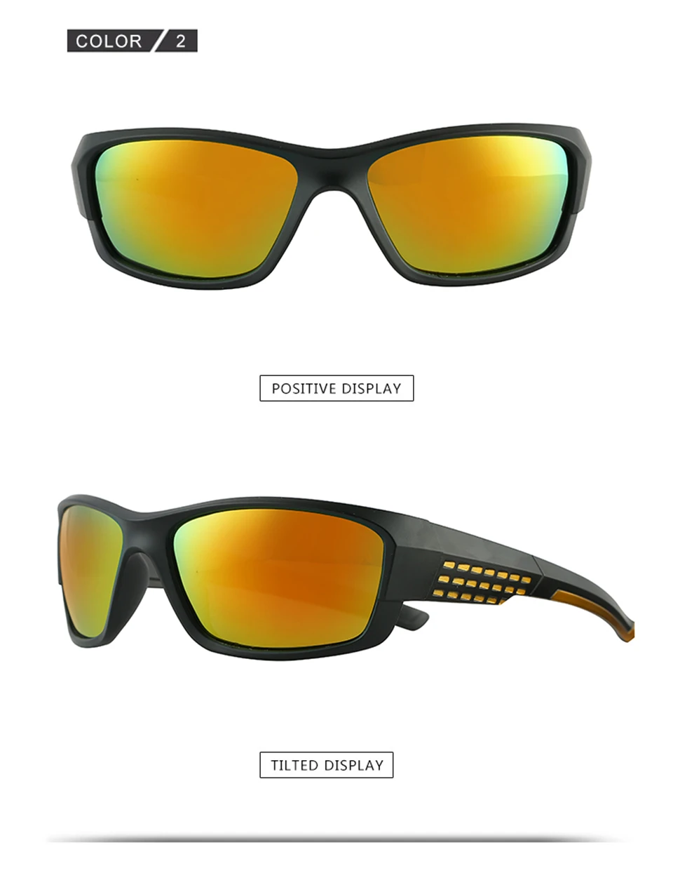 ALIKIAI new  Men and women HD Sunglasses Polarized Glasses Outdoor Sport UV400 Proof Sun Glasses Eyewear Oculos Male (8)