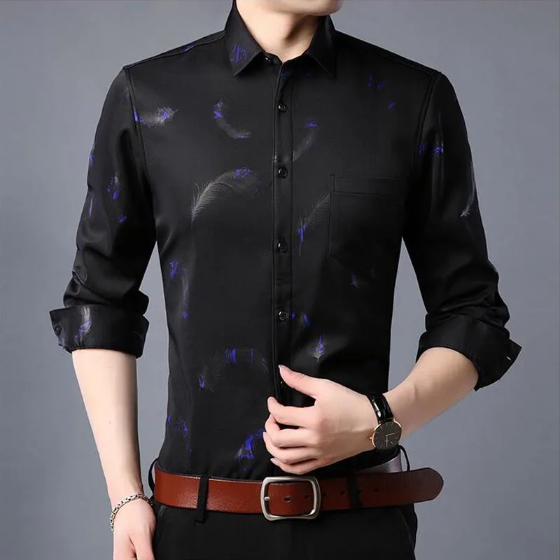 Модная мужская рубашка Camisa, осенне-зимняя мужская клетчатая теплая флисовая рубашка с подкладкой, модная мягкая Повседневная фланелевая рубашка - Цвет: 5622
