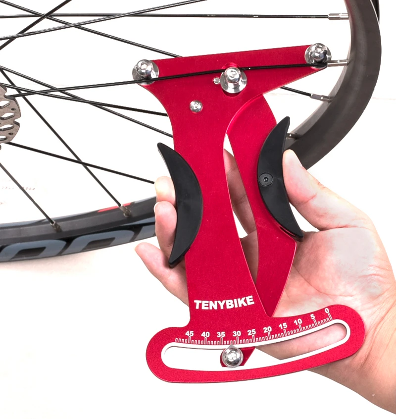 Велосипед индикатор Attrezi метр тенсиометр велосипед спицы натяжения колеса строителей инструмент