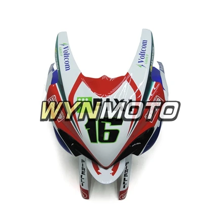 GRP гонки выполните Обтекатели для Suzuki 2007 2008 GSXR1000 07 08 K7 комплект обтекателей полный кузова красный сине-белые панелей нового