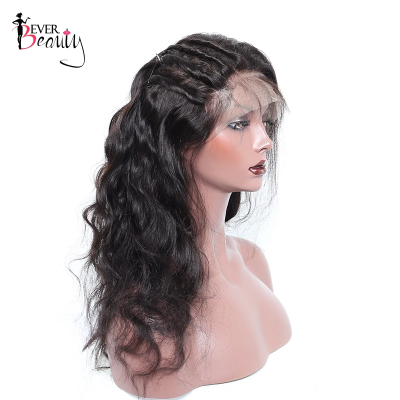 360 Lace Frontal Wig For Black Women 150% Density Brazilian Remy Body Wave Lace Front Human Hair Wigs body-wave