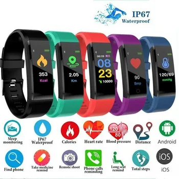 

NEW Smart Men Women Heart Rate Monitor Blood Pressure Fitness Tracker Smartwatch Sport Watch for iPhone Xiaomi Android Phone