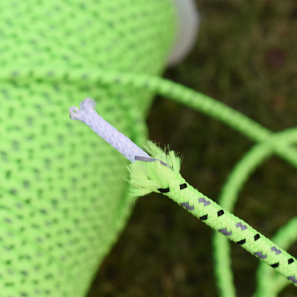 50 M عاكس حبل Paracord 2.5/4 MM قطر عاكس سلسلة يندبروف خيمة حبل للتخييم خيمة المظلة في الهواء الطلق والعتاد الحبل