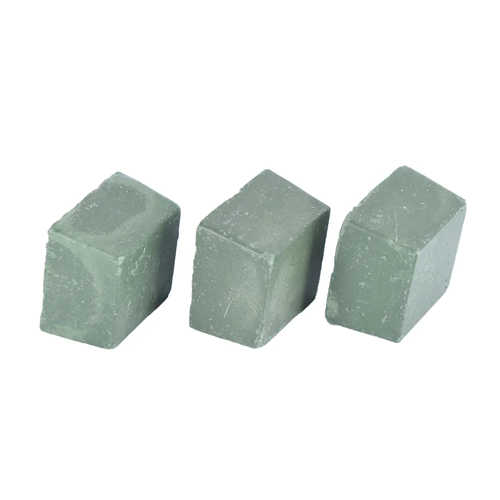 

Leather Strop Sharpening Compound Micron Stropping Leathercraft Abrasive for Handmade Craft Grinding knife paste Green Color
