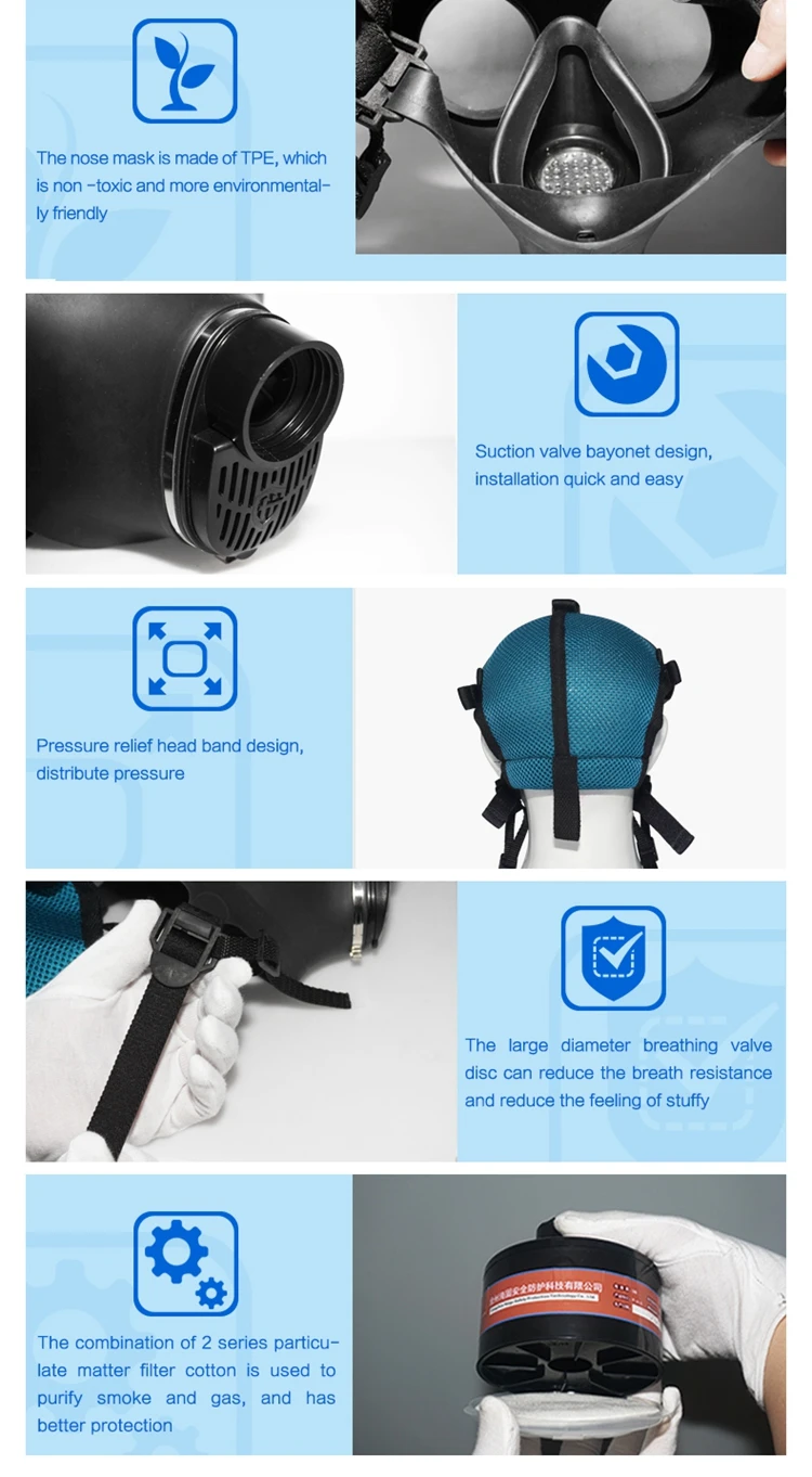 HAIGU HG-700 anti-organic full gas mask700_03