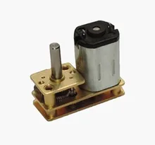 N20 DC 6 V 74 rpm Micro gear Motor con Metal Gear Box, Motor de Baja velocidad, engranaje del motor de tipo Flip especial puerta del hotel cerraduras