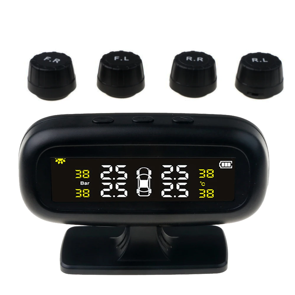 С коробкой TPMS автомобильных шин давление сигнализации мониторы Системы умный