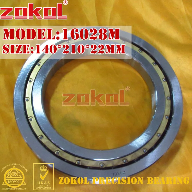

ZOKOL16028M 7000128H радиальный шарикоподшипник 140*210*22