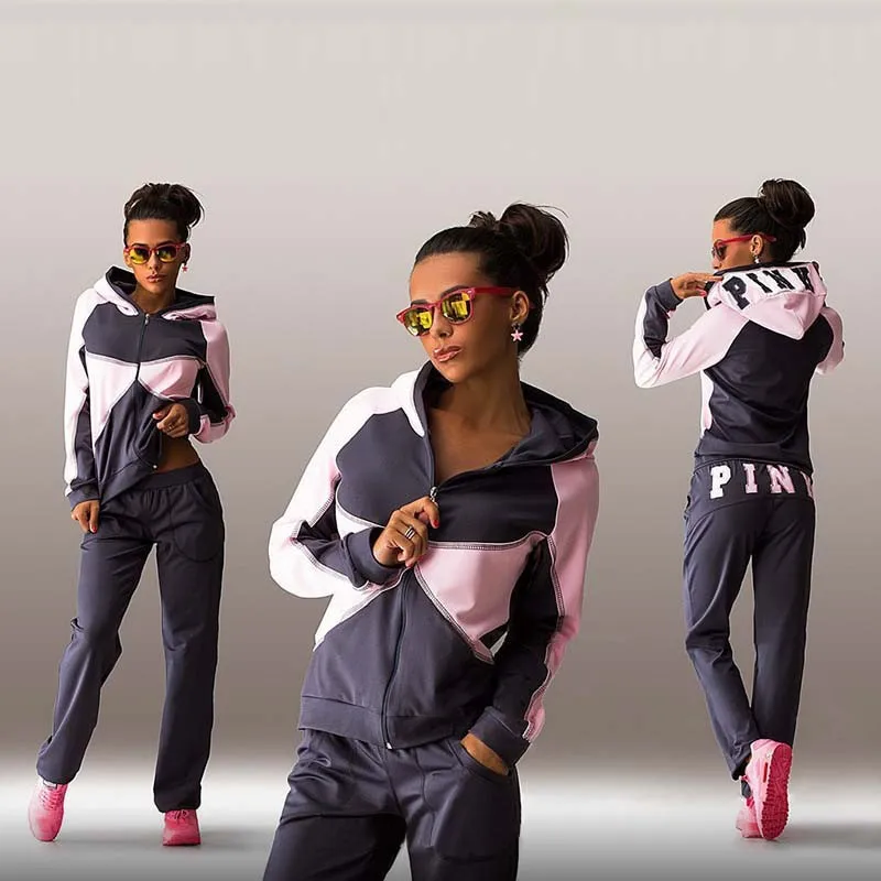 ladies sweat suit sets