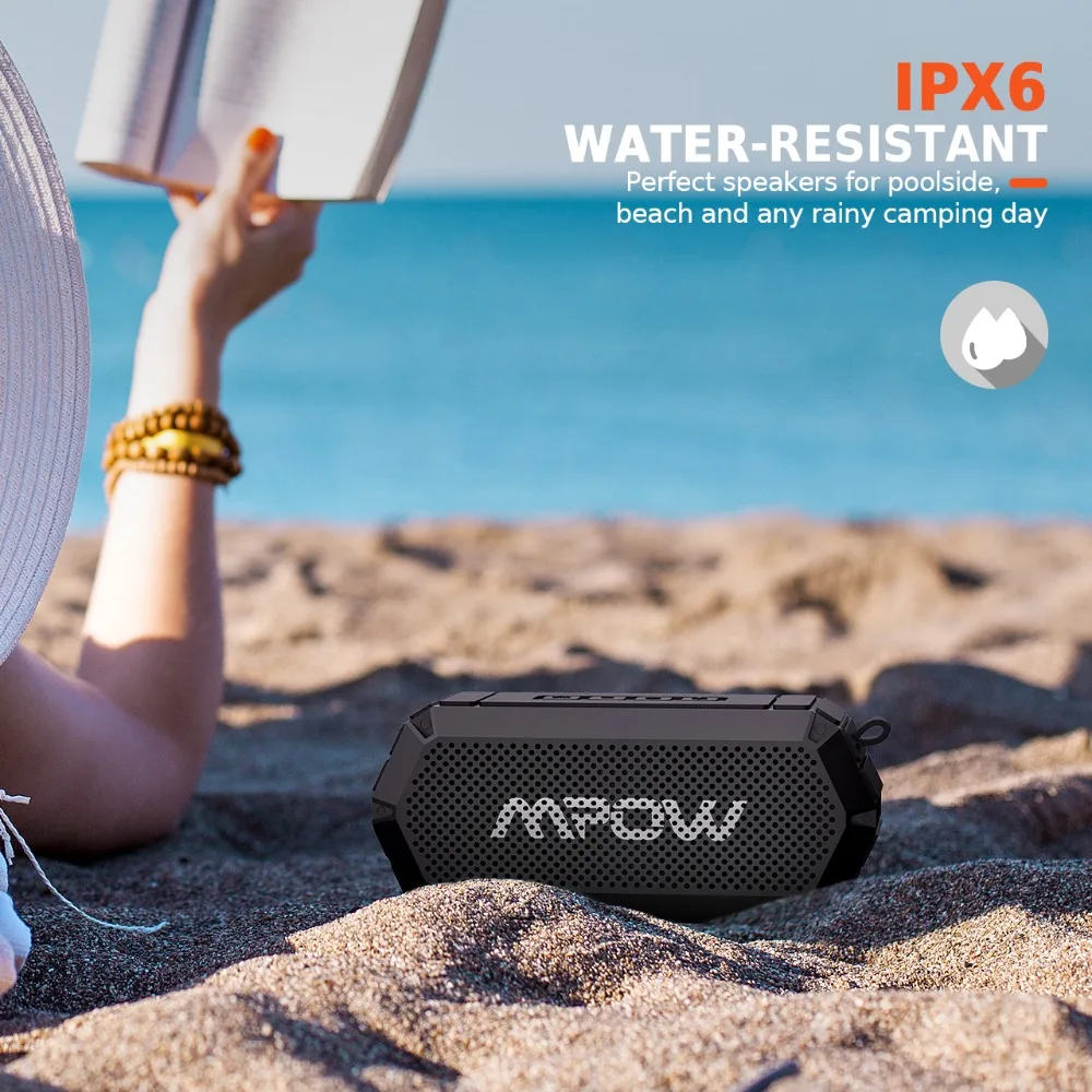 Mpow R3 Bluetooth динамик Портативный Открытый водонепроницаемый динамик HiFi стерео звук беспроводной динамик s с микрофоном для iPhone