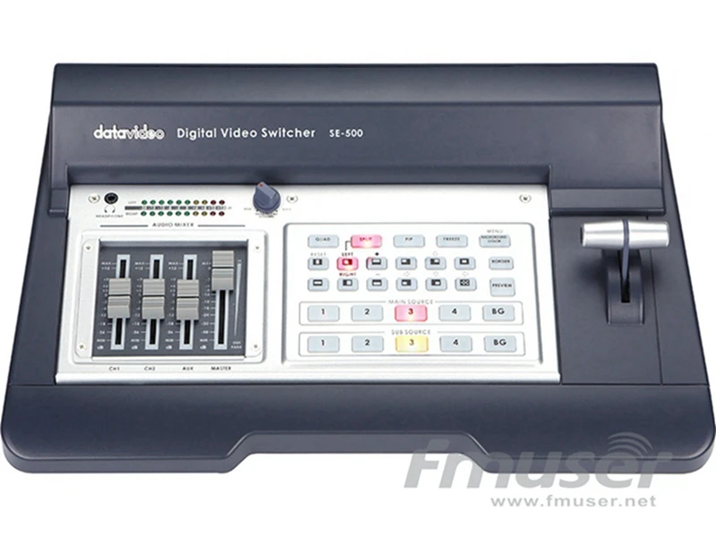 FMUSER SE-500 4-Channel Digital Video Switcher2