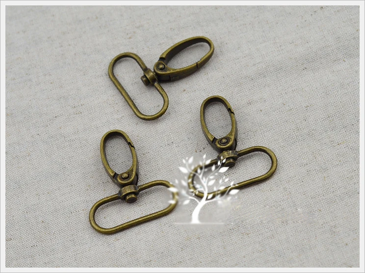 

25mm 32mm metal belt lobster clasp backpack hardware accessories bag snap hook 25pcs/lot