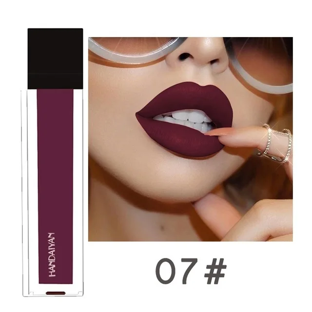 HANDAIYAN-Sexy-Matte-Red-Lips-Makeup-Long-Lasting-Matte-Liquid-Lipstick-Waterproof-Metallic-Lip-Gloss-Lipgloss.jpg_640x640 (7)